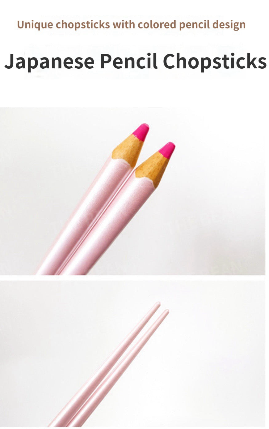 Colored-Pencil Chopsticks