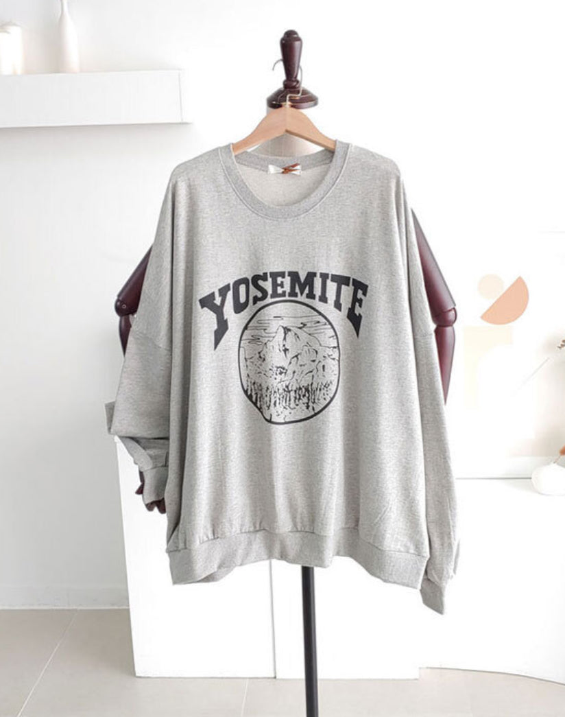 Yosemite Light Oversized Sweatshirt