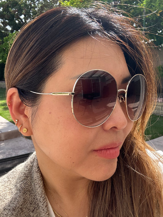 14k Solid Gold Carrot Earring