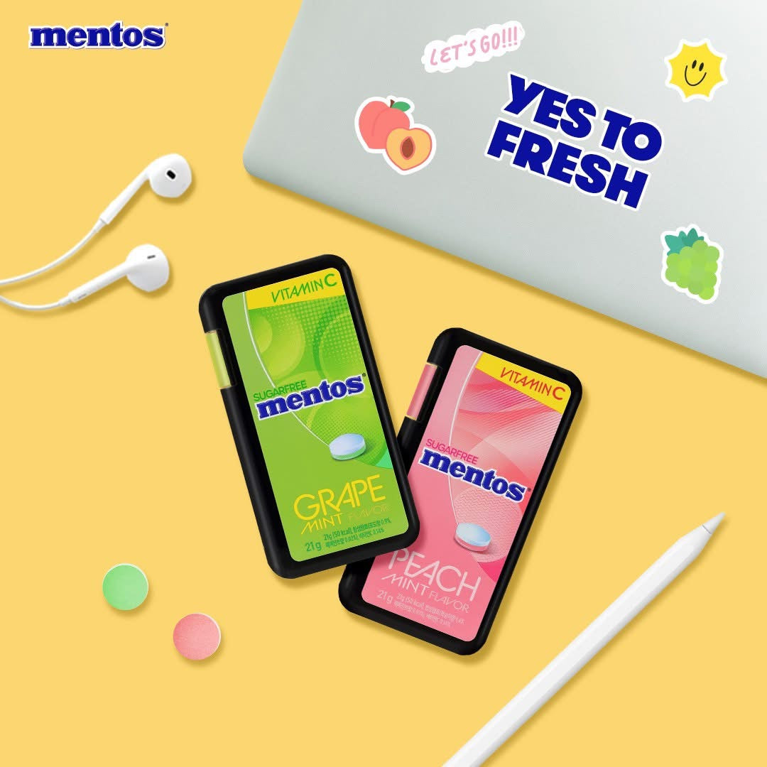 Mentos - Grape Mint