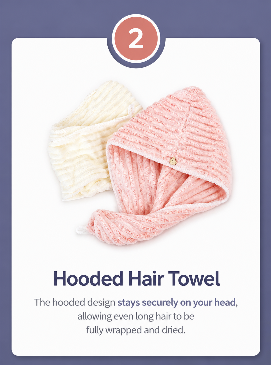 Microfiber Hair Towel Wrap