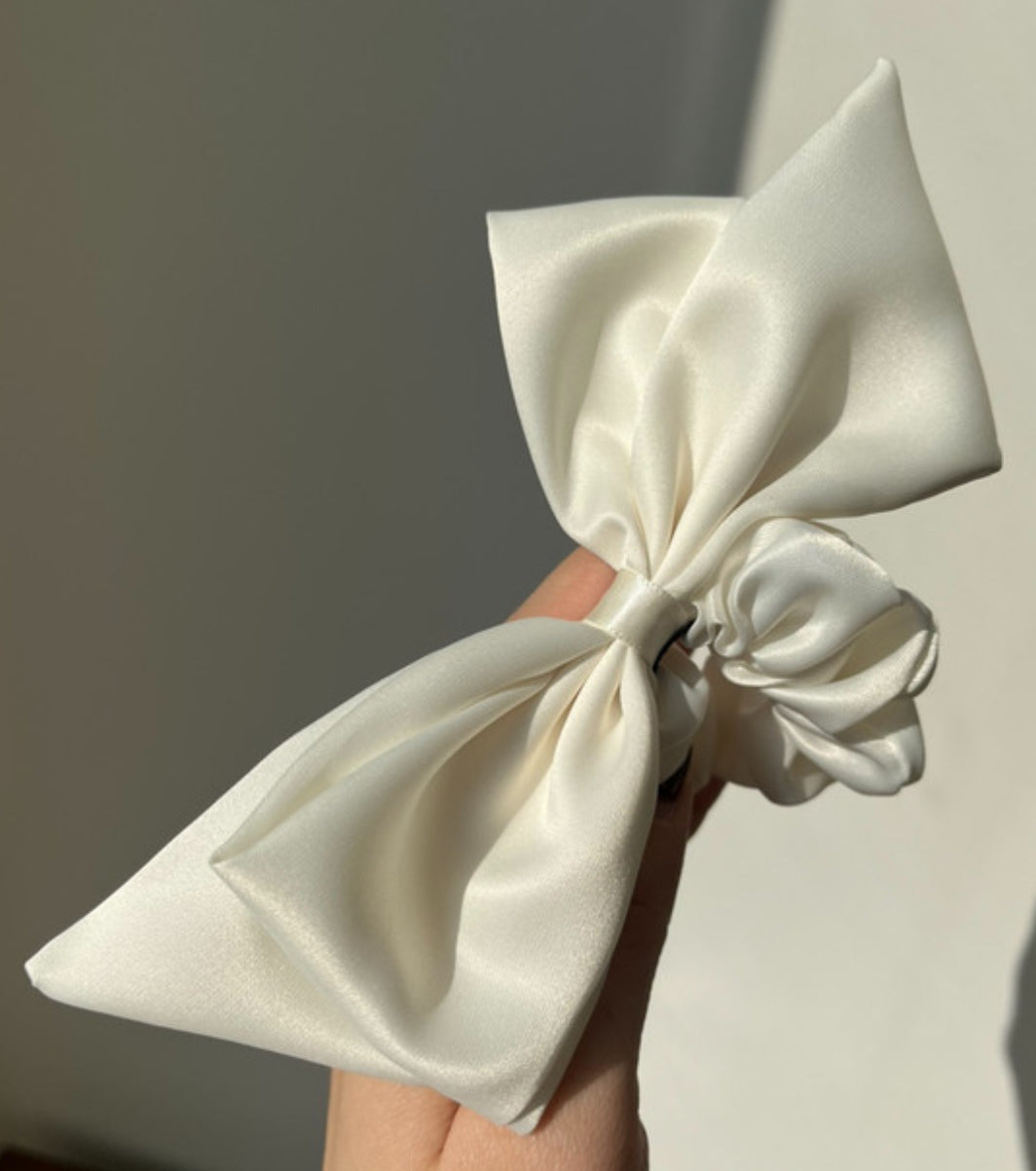 Ribbon Satin Scrunchie