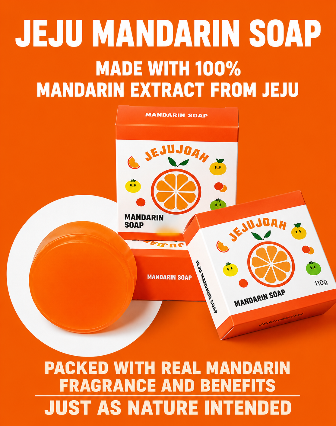 감귤 Jeju Citrus Body & Facial Soap