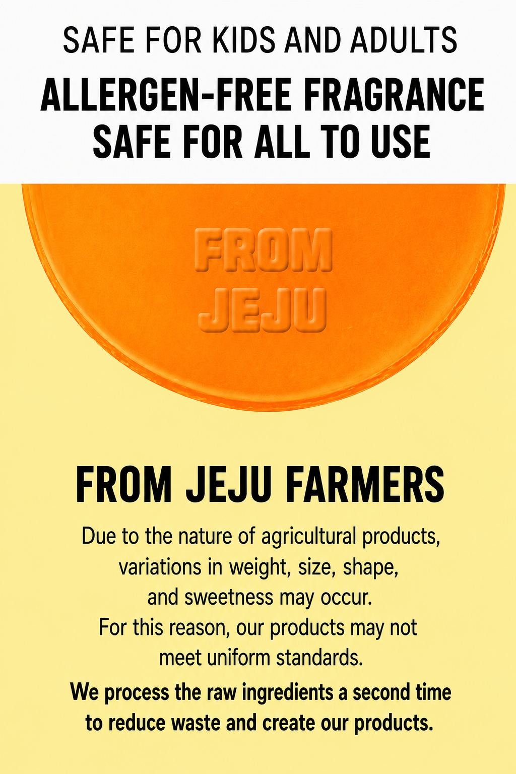 감귤 Jeju Citrus Body & Facial Soap