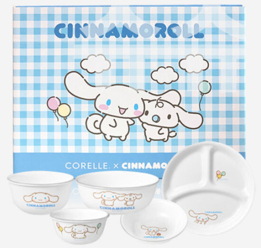 Corelle Cinnamoroll Plate Set