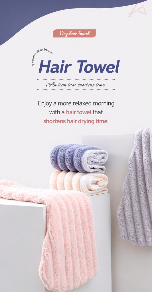 Microfiber Hair Towel Wrap