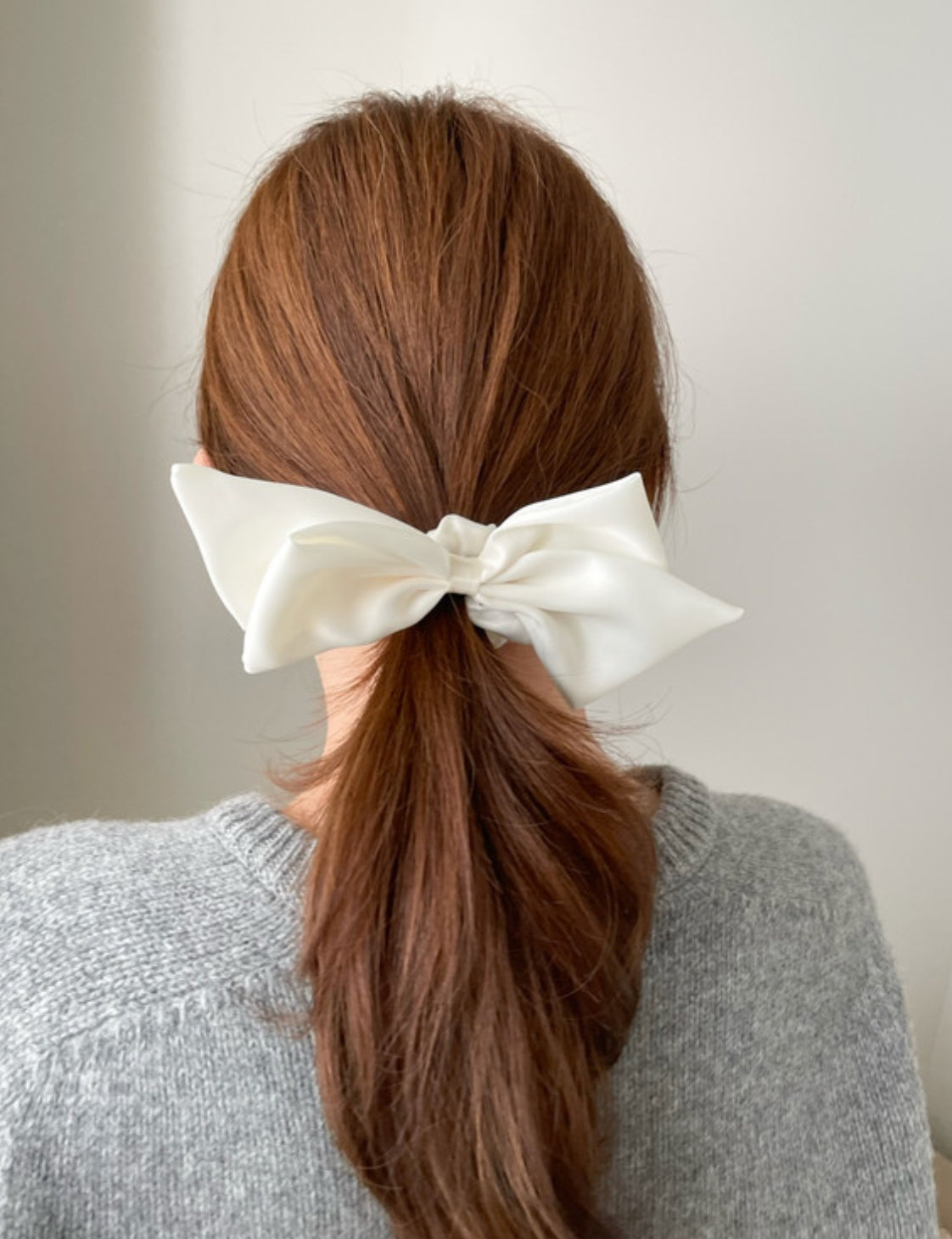 Ribbon Satin Scrunchie