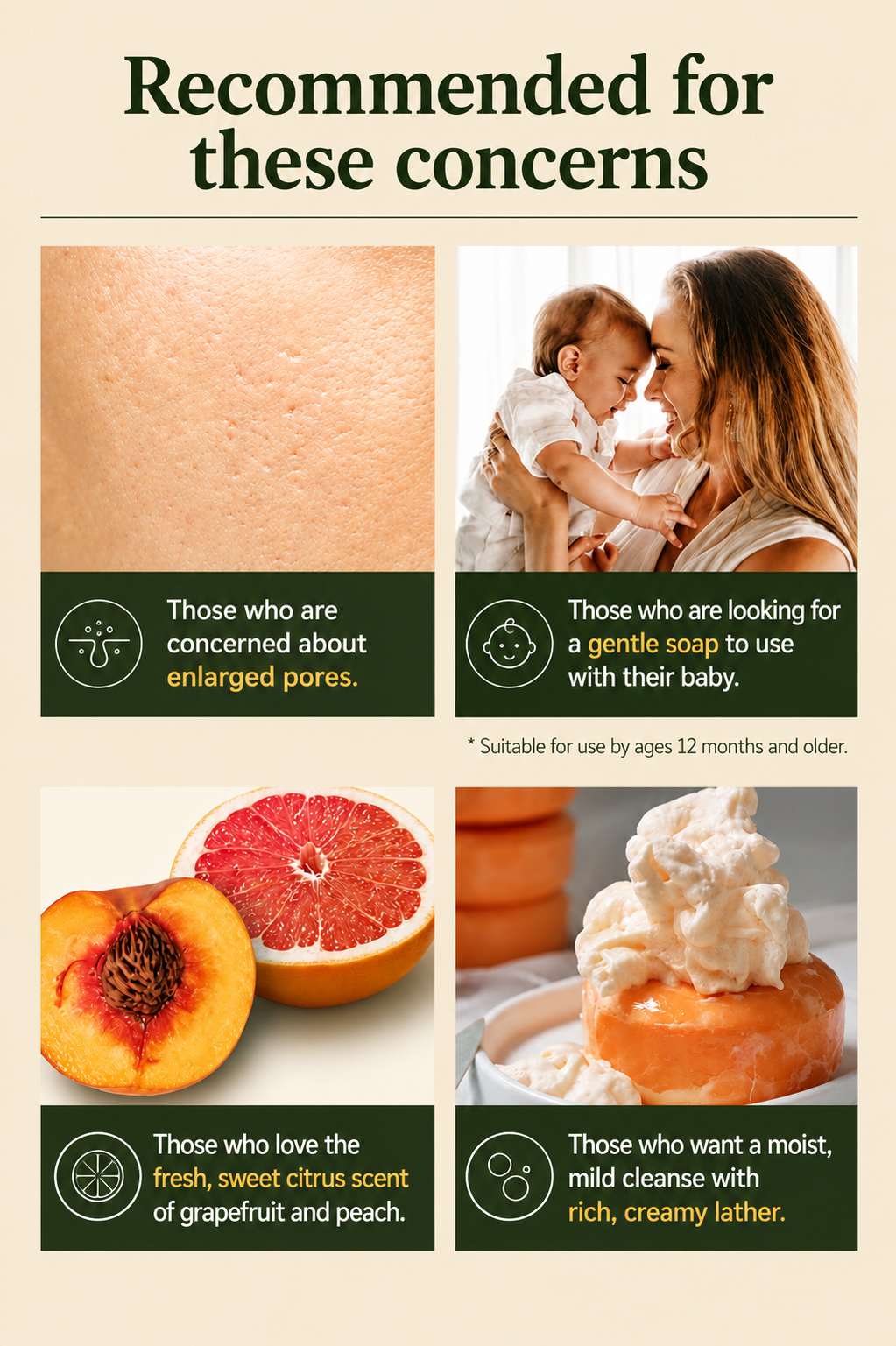 Carrot Jeju Body & Facial Soap