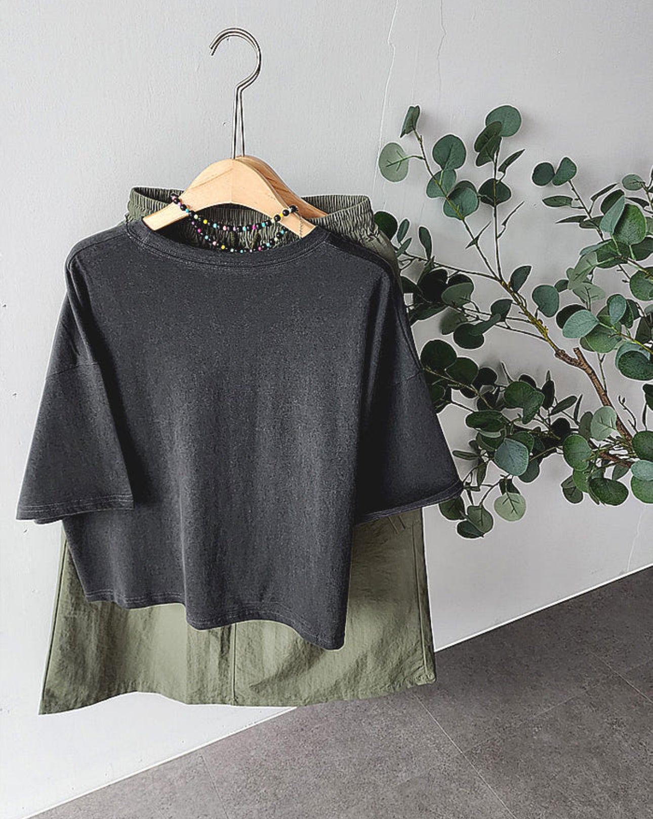 Liberte Washed Out Crop Top