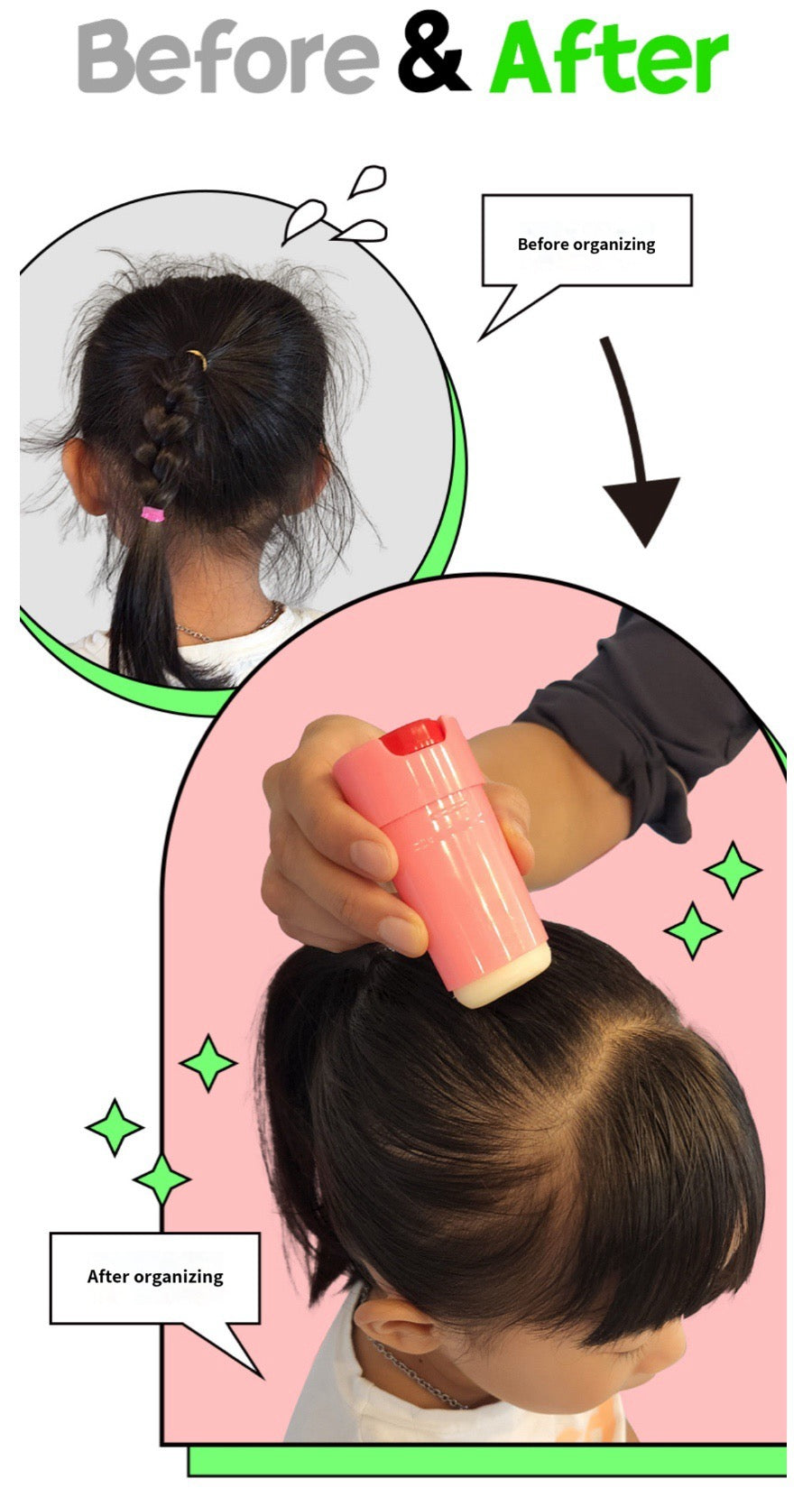 I AM PINKY Hair Wax Stick