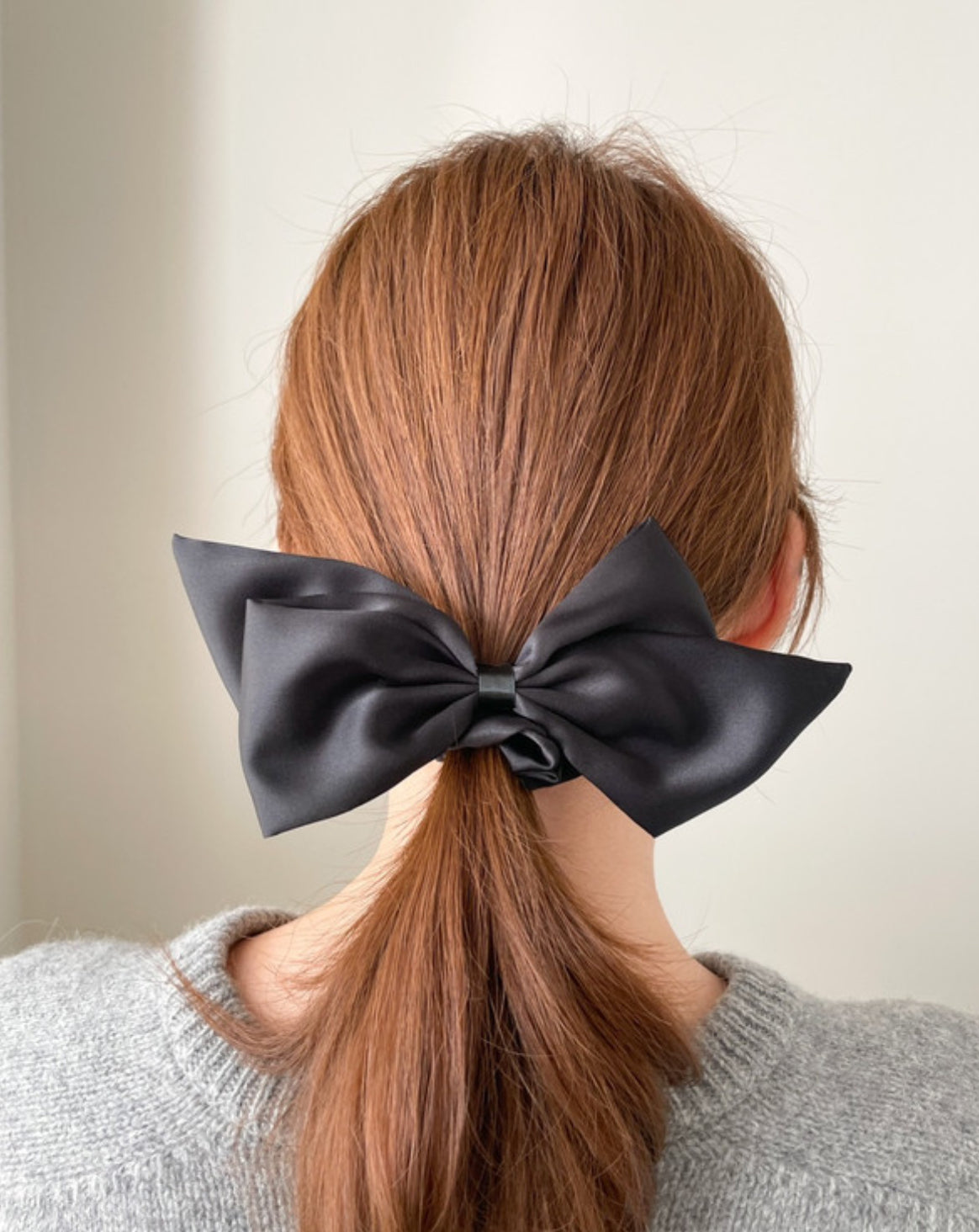 Ribbon Satin Scrunchie