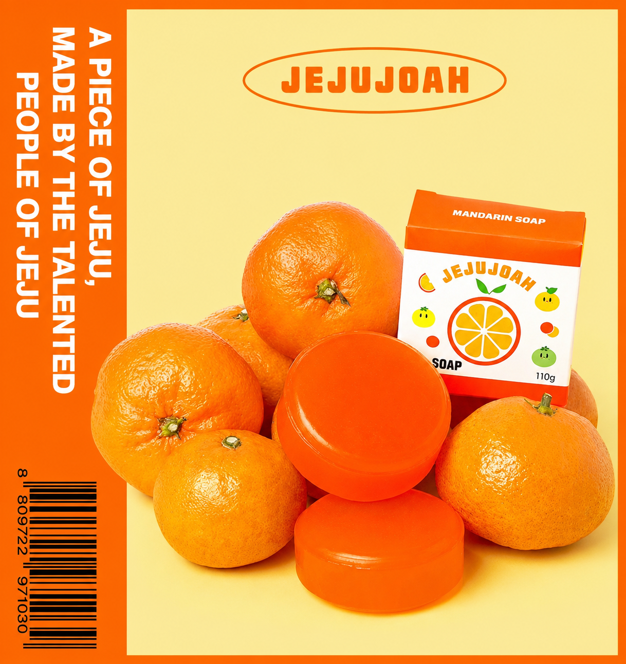 감귤 Jeju Citrus Body & Facial Soap