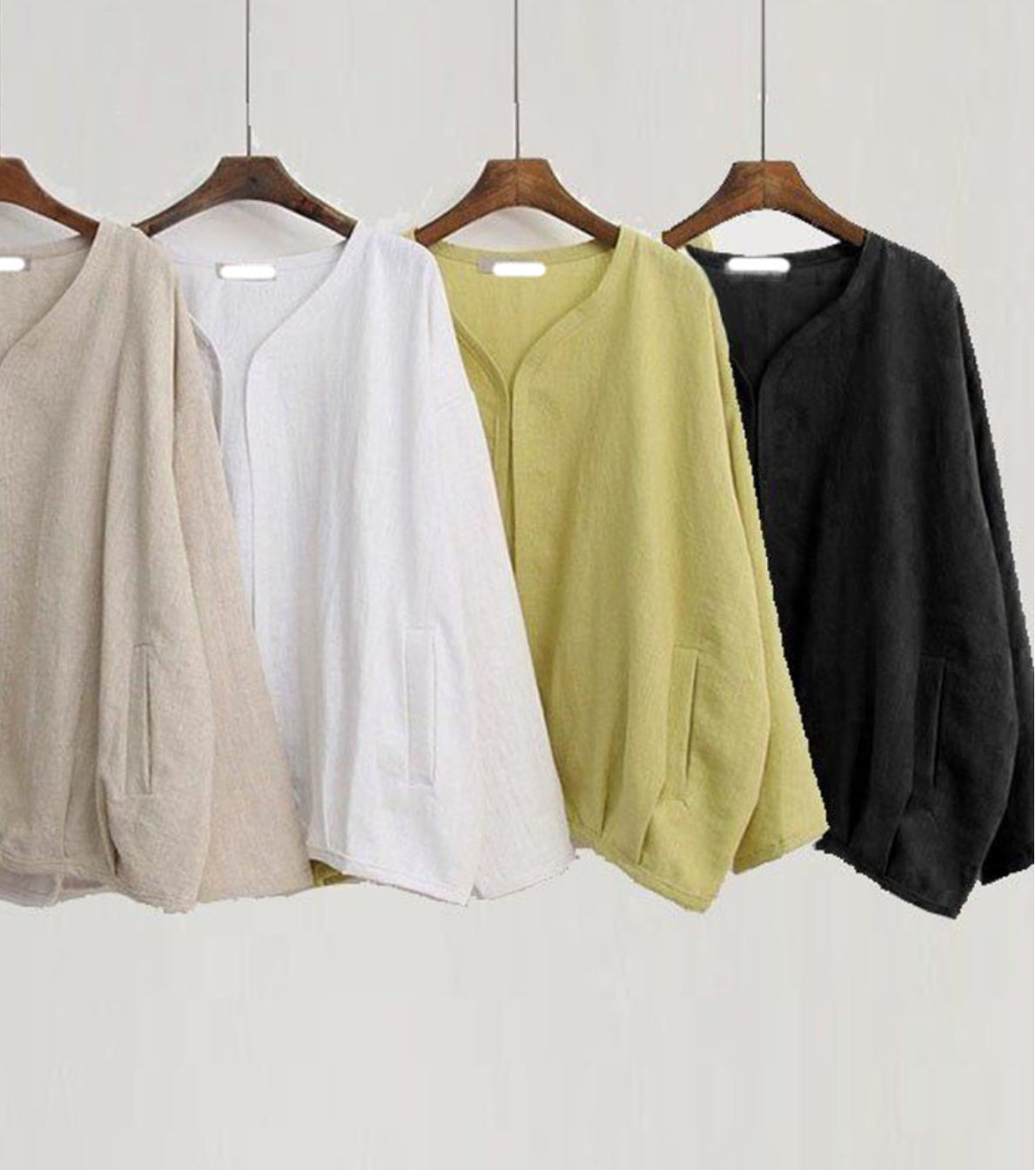 Oversized Fit - Linen Jacket