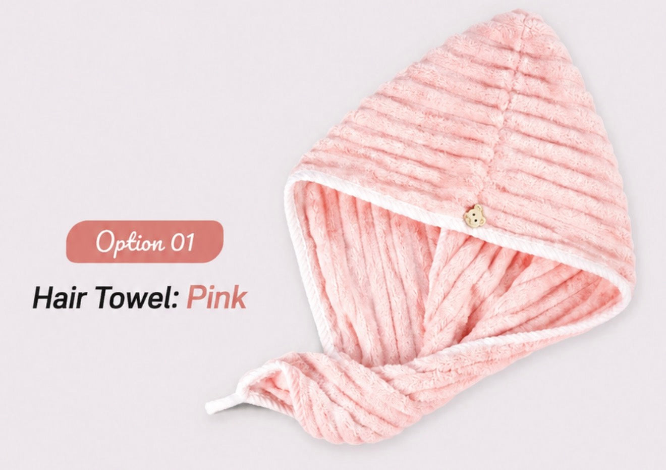 Microfiber Hair Towel Wrap