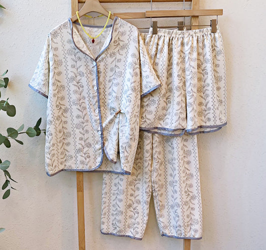 3-Piece Cooling PJ Sets