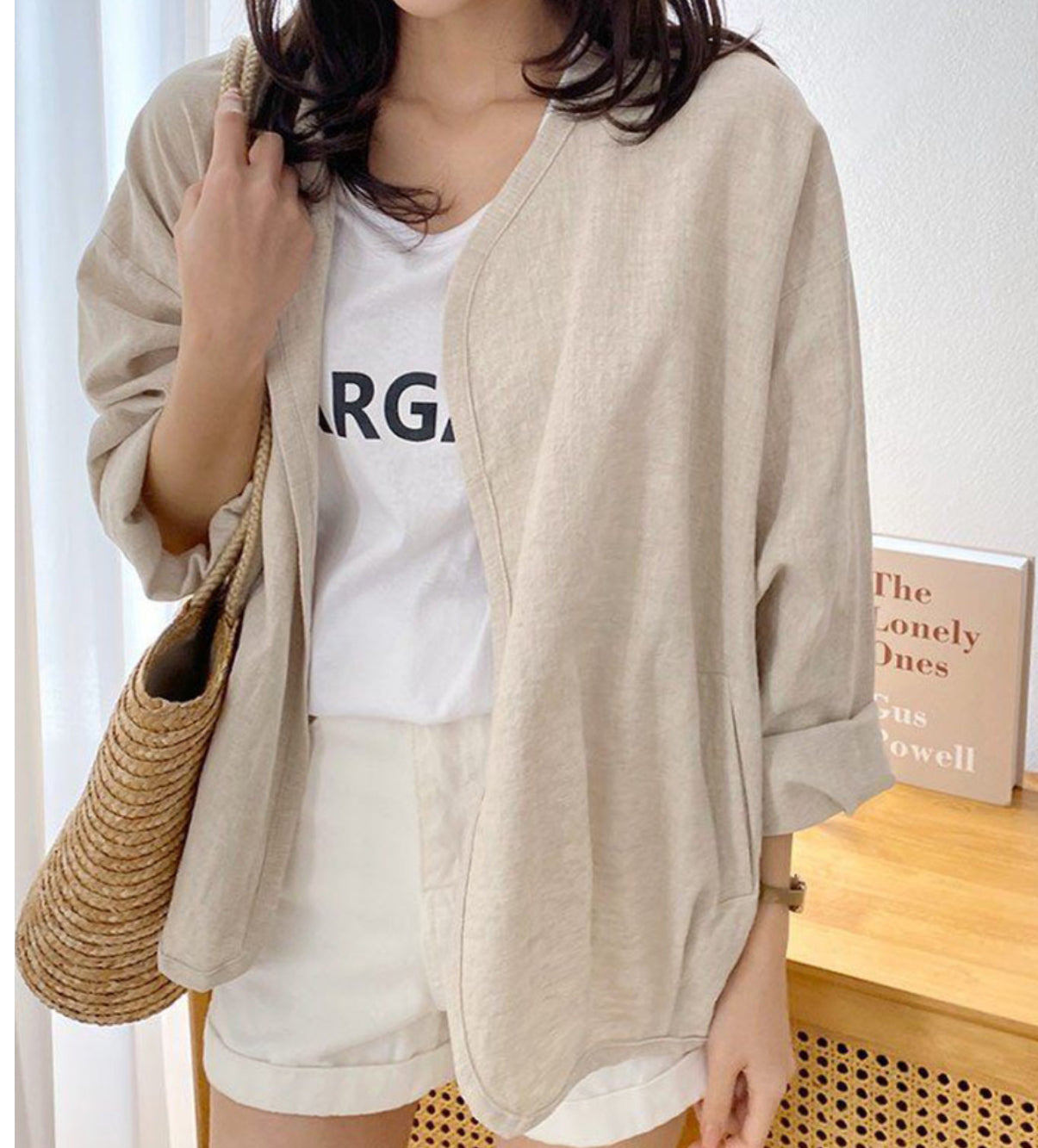Oversized Fit - Linen Jacket