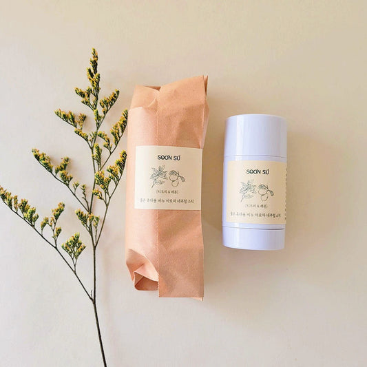 Roll-On Portable Natural Soap Stick (Tea Tree & Lemon) 🌿🍋