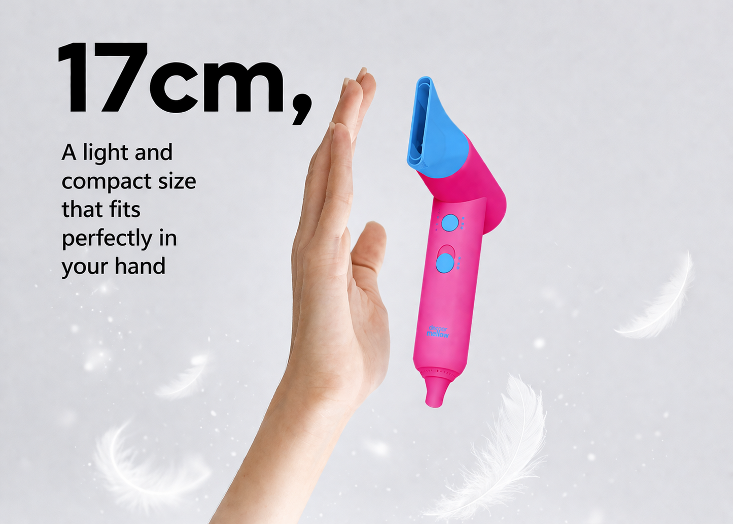 Decoart Mellow Plasma BLDC Mini Hair Dryer